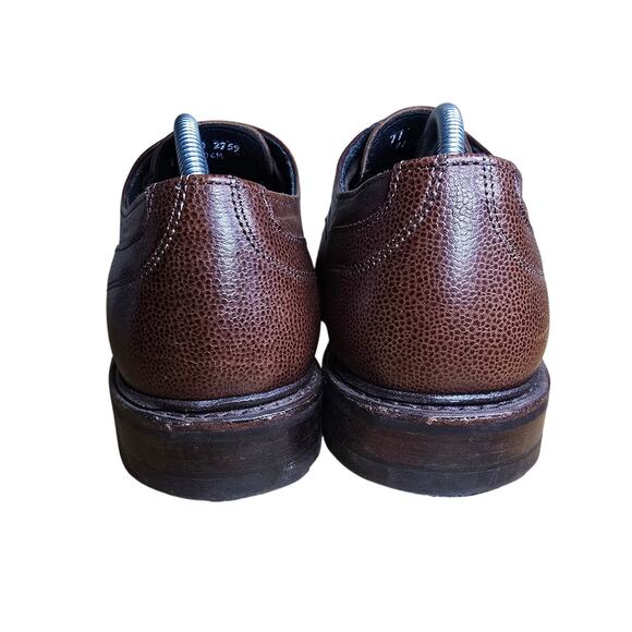 Allen Edmonds Mens Cyrus Derby Leather Oxford Loafer Dress  Brown 2759 Size 11 D main image 7